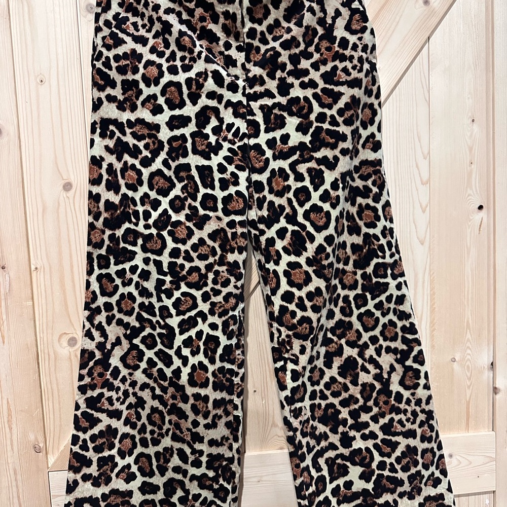 LOFT Leopard Print Pants